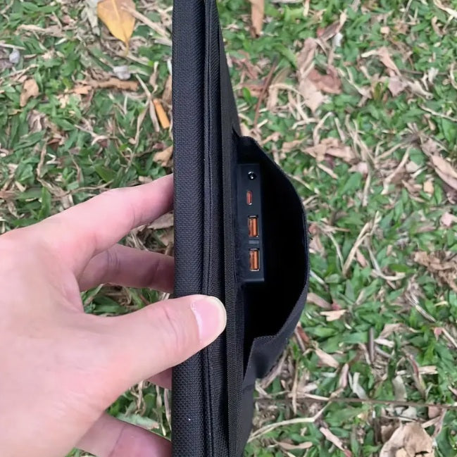 🔥 Panel solar plegable 150W USB de emergencia