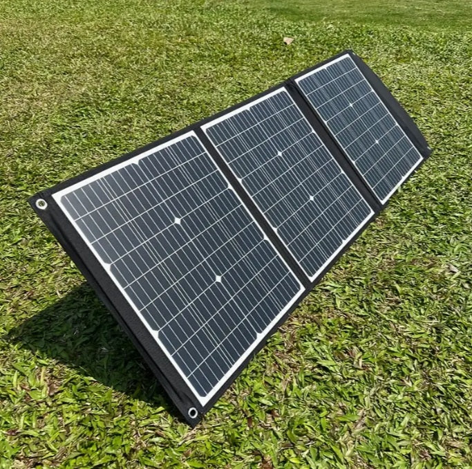 Placa solar portátil grande 200W USB de emergencia