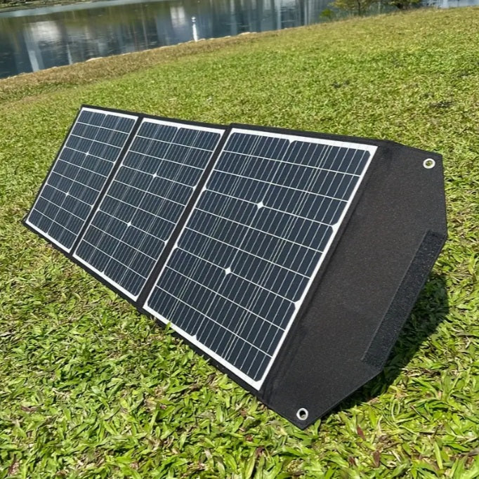 Placa solar portátil grande 200W USB de emergencia