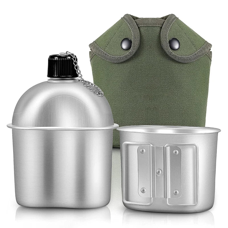 Cantimplora 1L con recipiente incluido