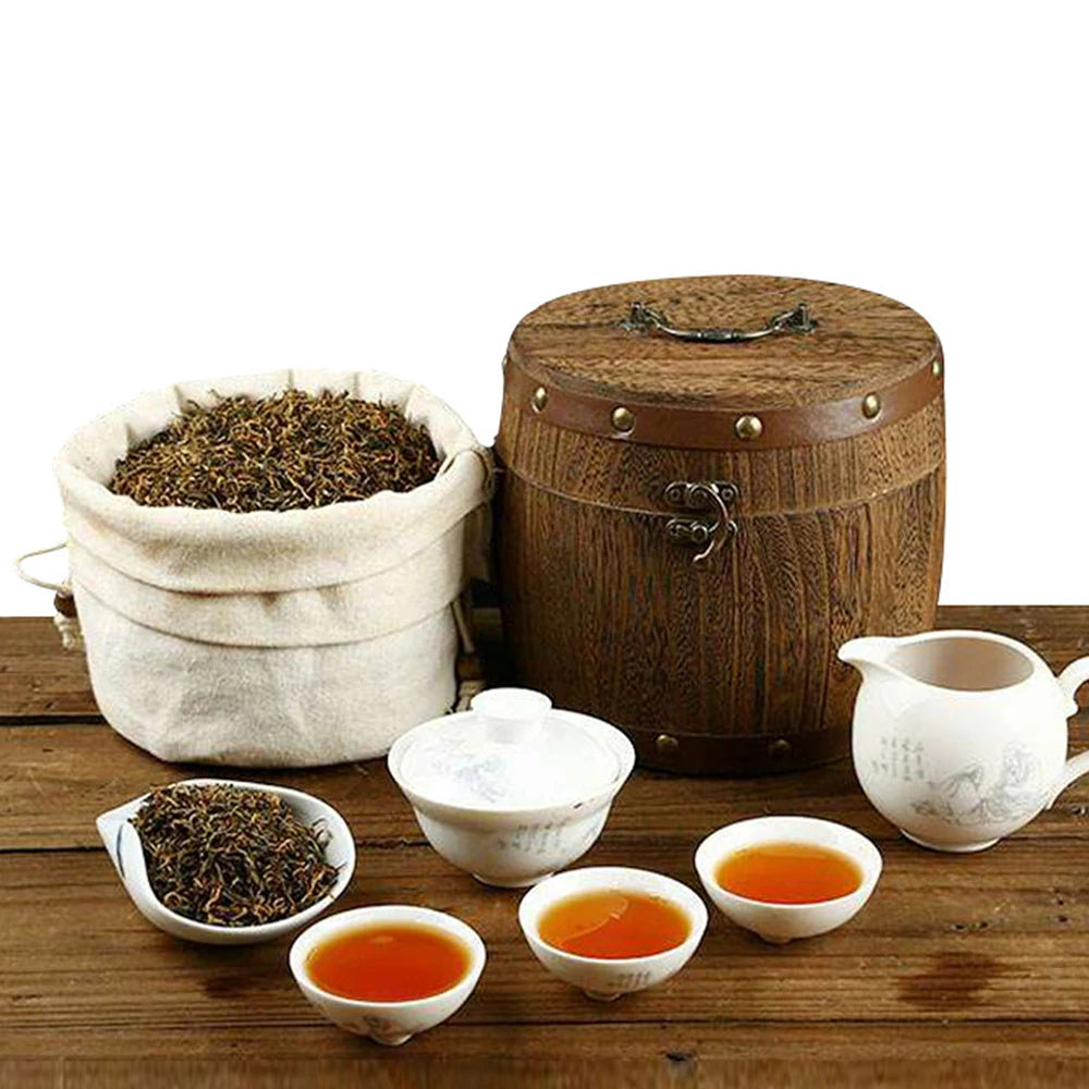 Barril pequeño multiusos para café, especias, harina