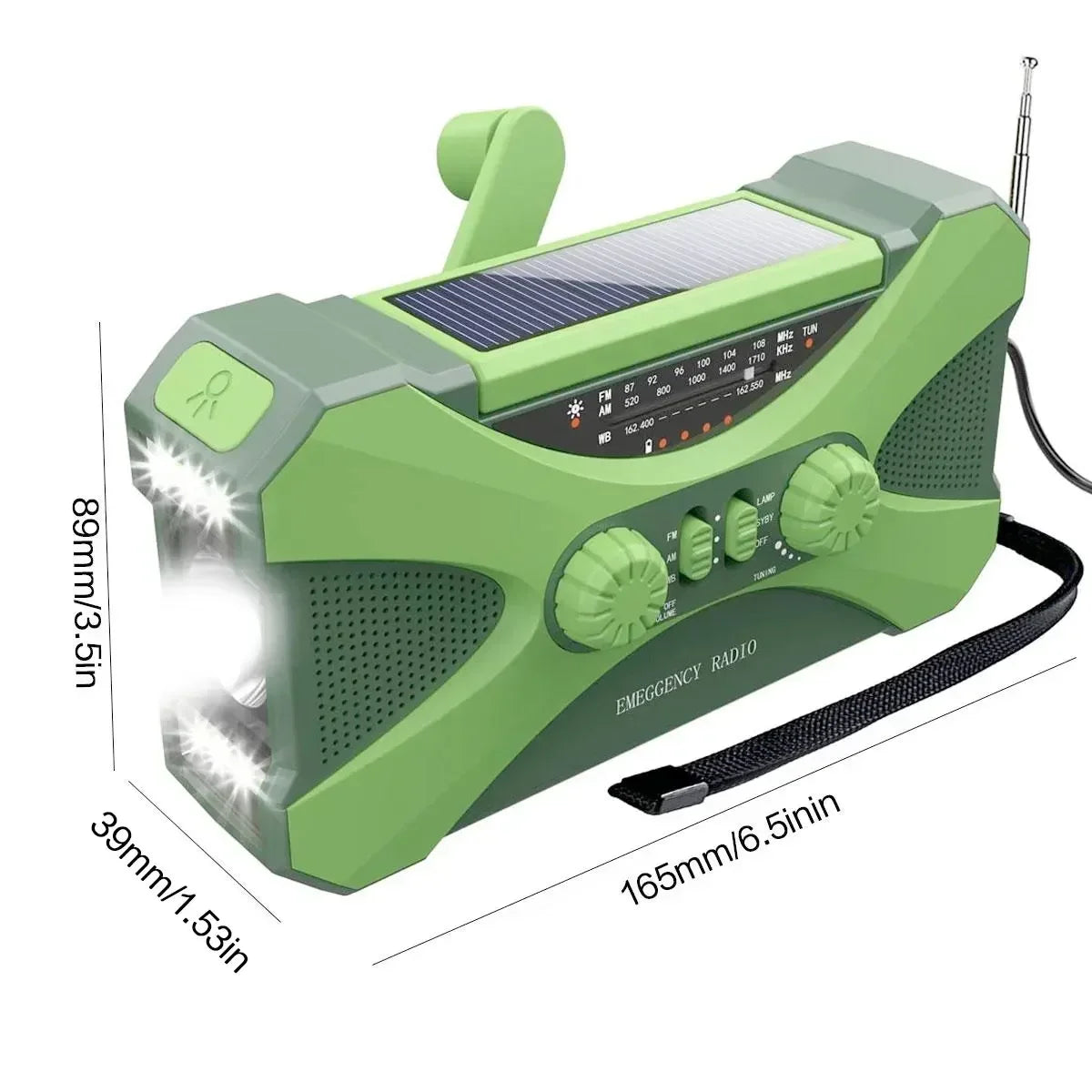 Estación radio multifuncional 10000mAh