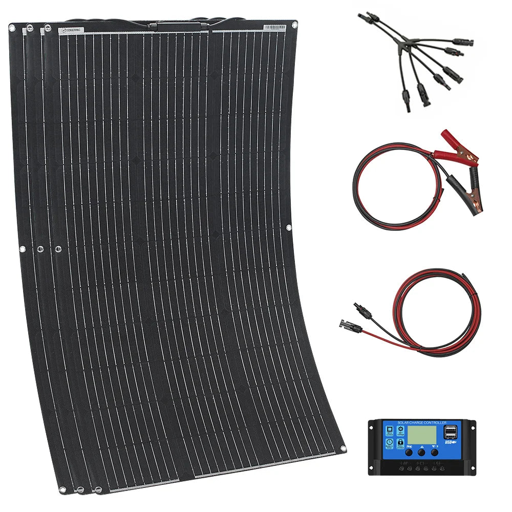 Panel solar 18v 100w, 200w, 300w y 400w