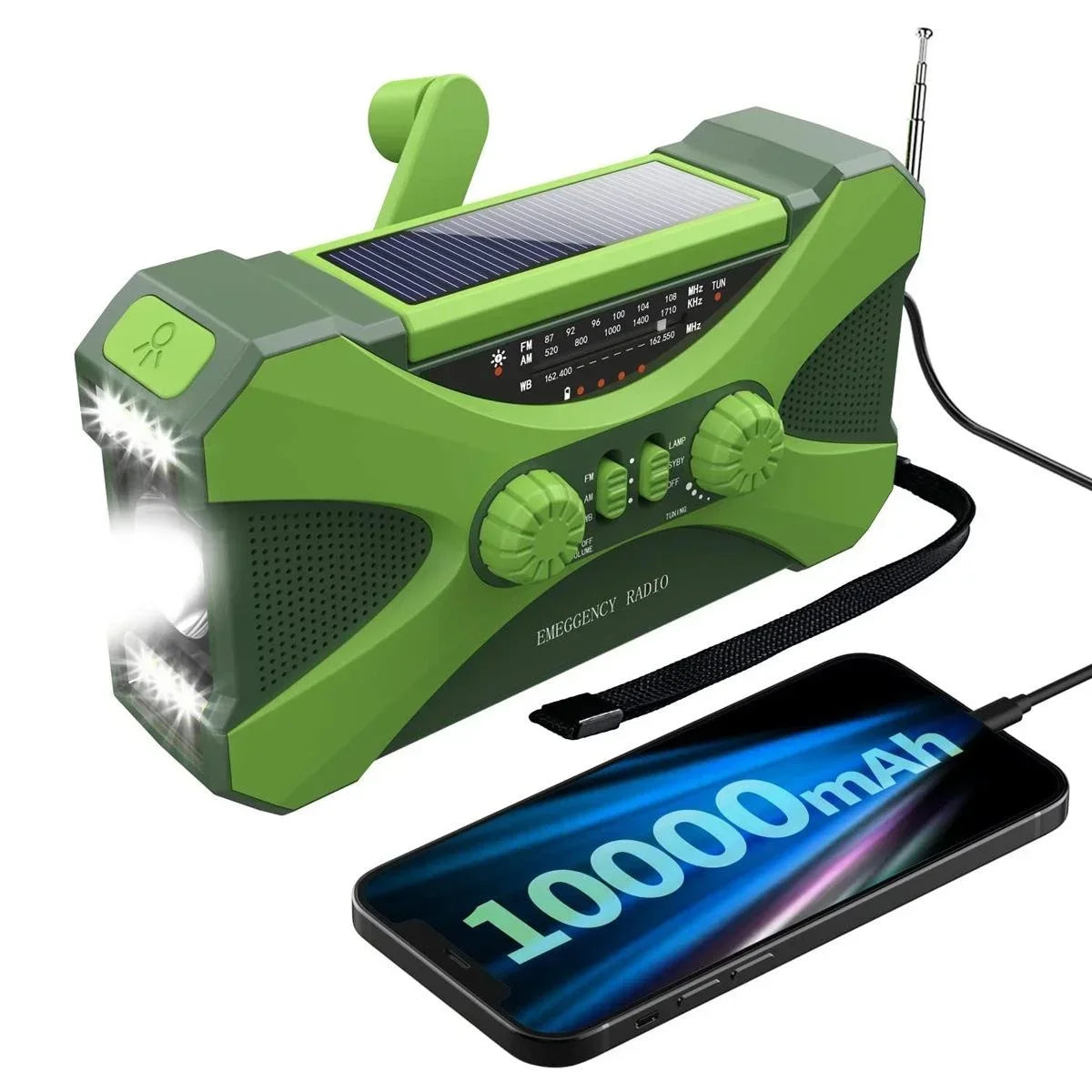 Estación radio multifuncional 10000mAh
