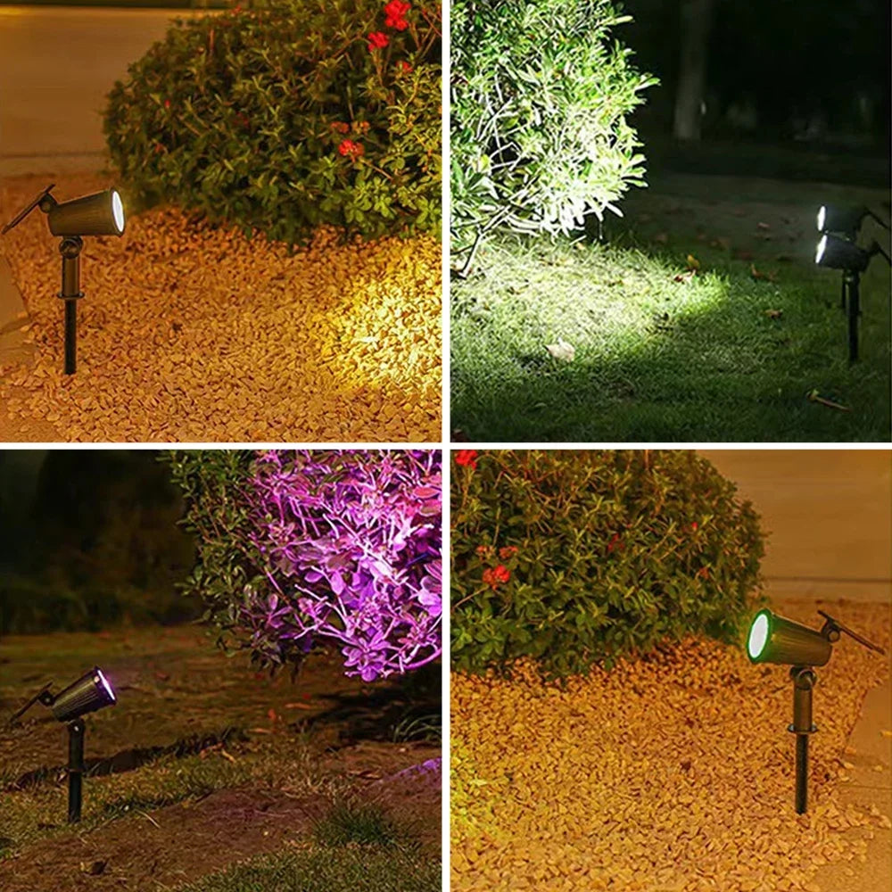 2 uds Focos SOLAR LED programables