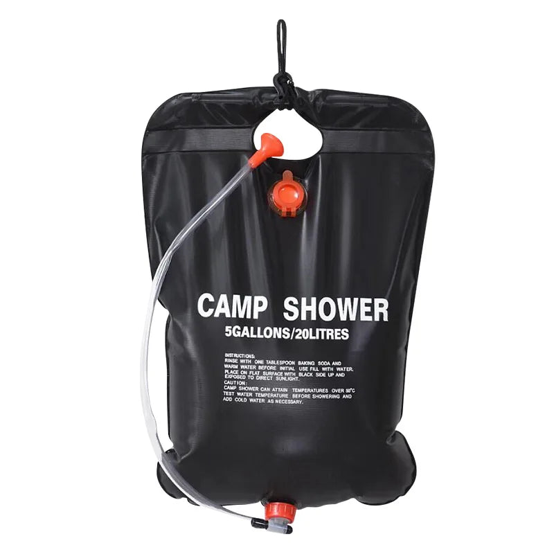 Ducha portátil de albedo solar 20/40L