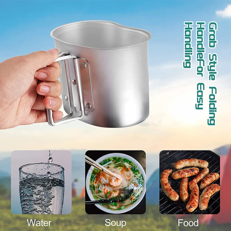 Cantimplora 1L con recipiente incluido