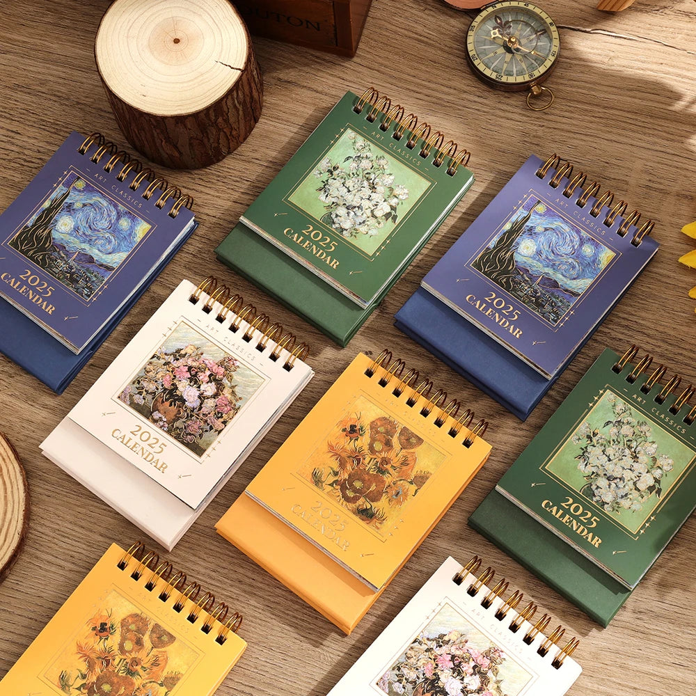 Calendario de escritorio 2025 Van Gogh