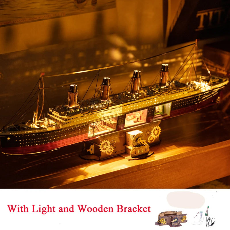 Maqueta ultrarealista Titanic