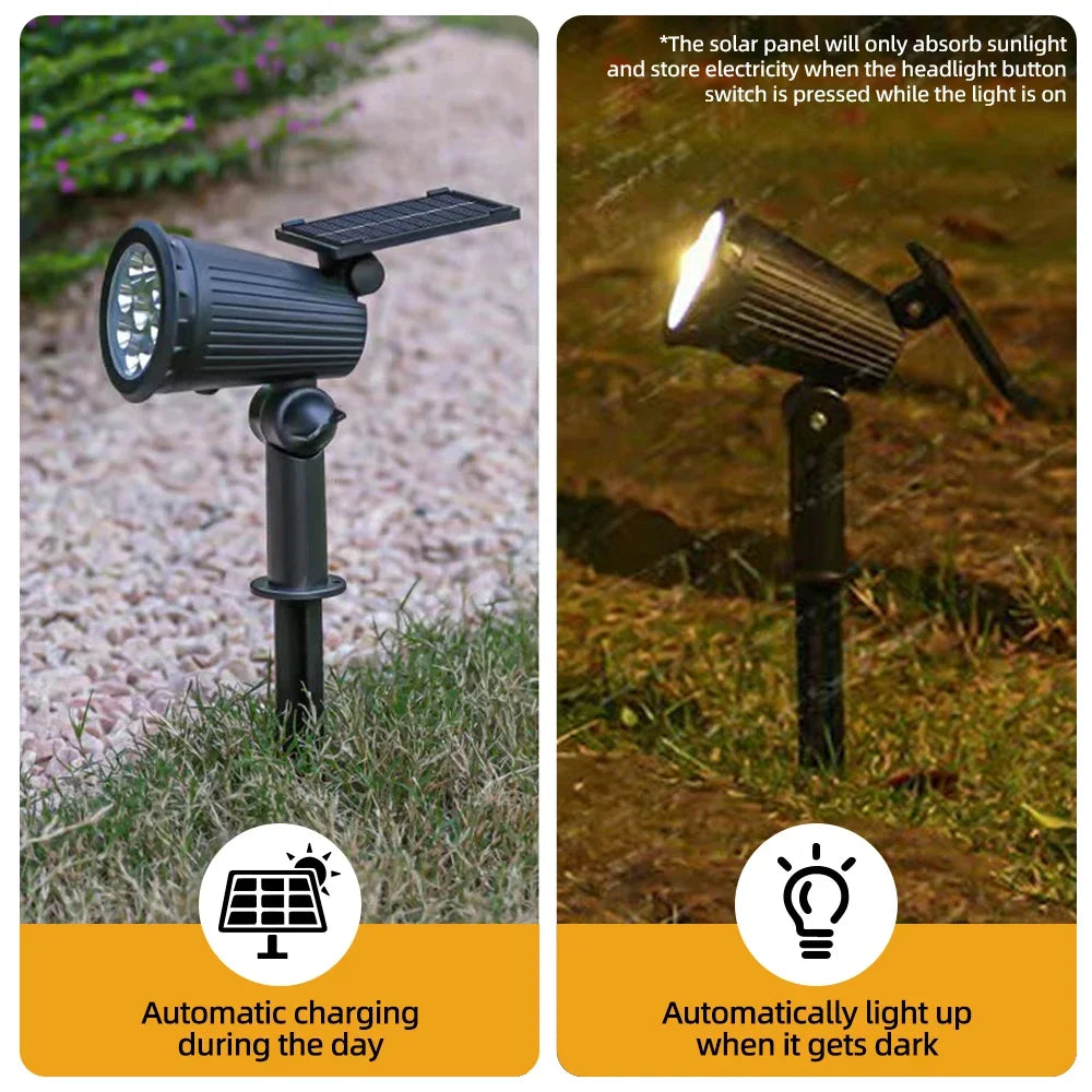 2 uds Focos SOLAR LED programables