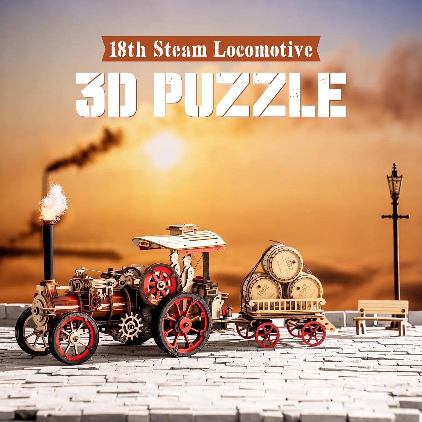 Puzzle 3D Coche de Indias Orientale