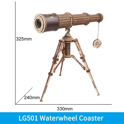 Maqueta 3D telescopio Galileo