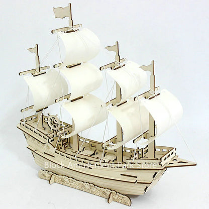 Maqueta 3D Galeón español