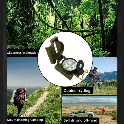 Brújula multifuncional para hiking