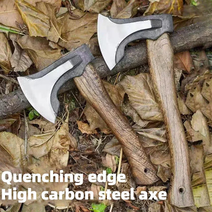 Hacha Campestris de acero y nogal americano