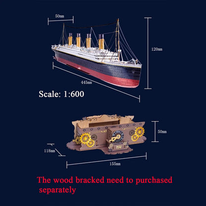 Maqueta ultrarealista Titanic