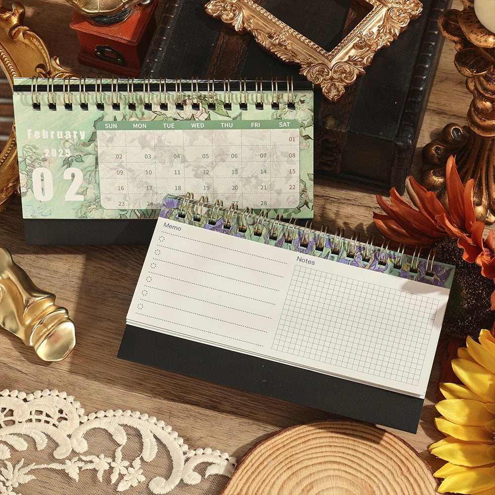 Calendario grande de escritorio 2025 Van Gogh