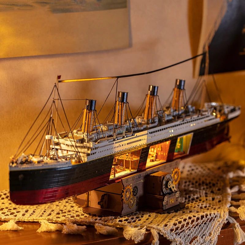 Maqueta ultrarealista Titanic