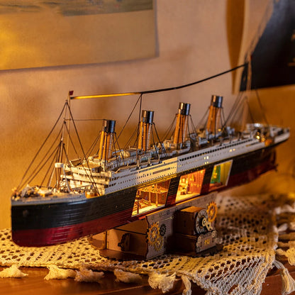 Maqueta ultrarealista Titanic