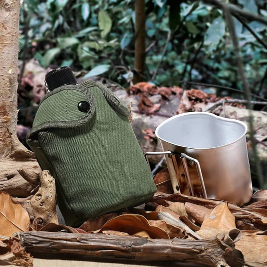 Cantimplora 1L con recipiente incluido