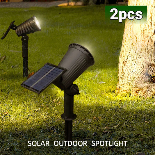 2 uds Focos SOLAR LED programables