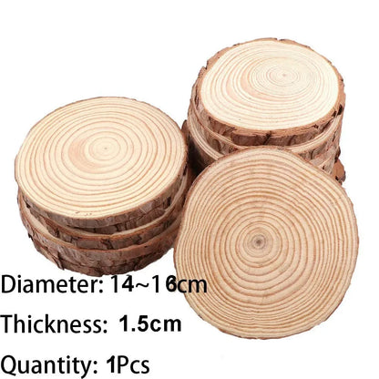 Madera natural de pino 4-16 cm diámetro