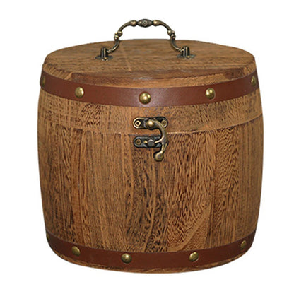 Barril pequeño multiusos para café, especias, harina